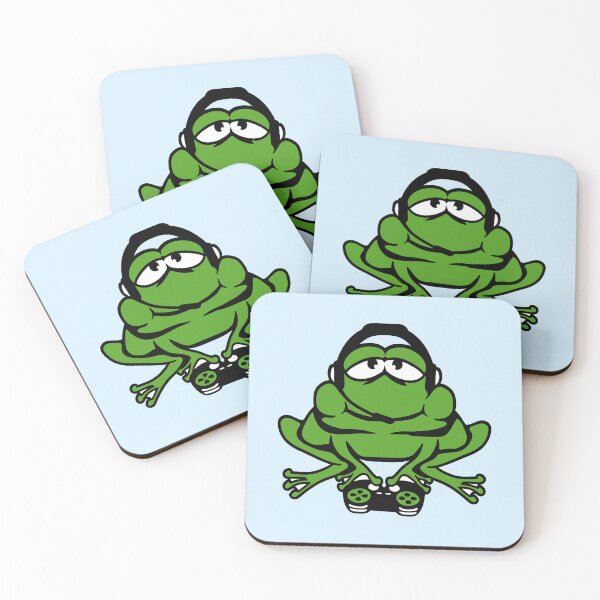 Item preview, Frog Gamer Headset Voice Chat PC Gaming Console designed and sold by shirt-o-mat.