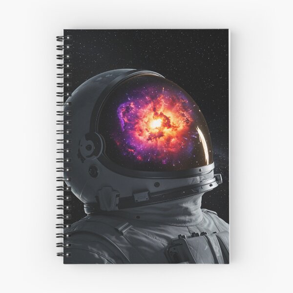 Item preview, Exploding Mind Astronaut – Surreal Space Art designed and sold by Collision19.