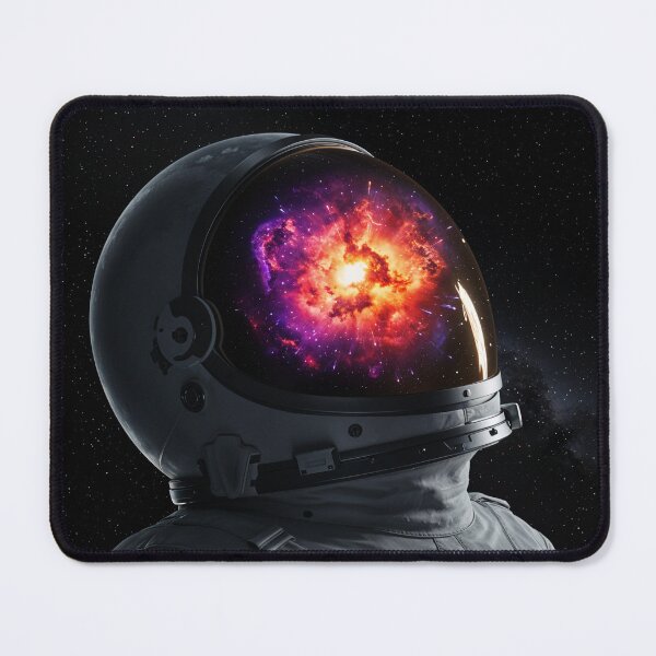 Item preview, Exploding Mind Astronaut – Surreal Space Art designed and sold by Collision19.