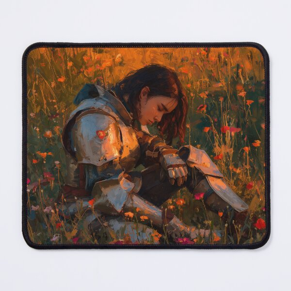 Item preview, Warrior Resting Among Flowers designed and sold by Rtymer.