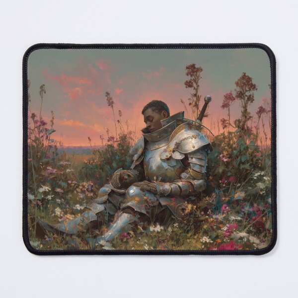 Item preview, Warrior Resting Among Flowers designed and sold by Rtymer.