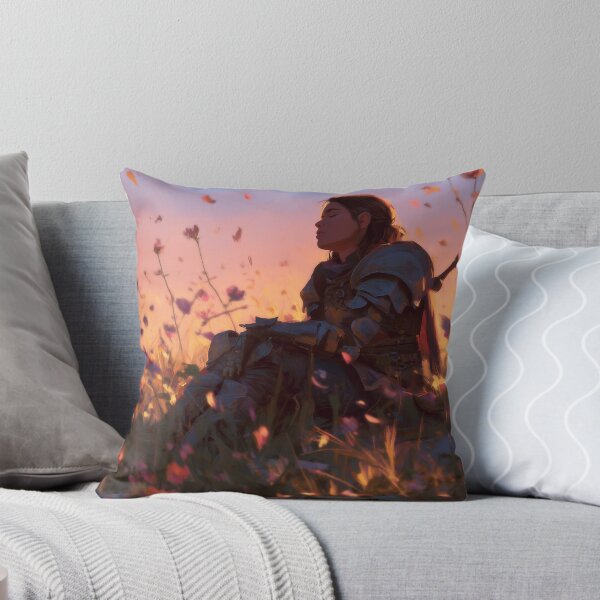 Item preview, Warrior Resting Among Flowers designed and sold by Rtymer.