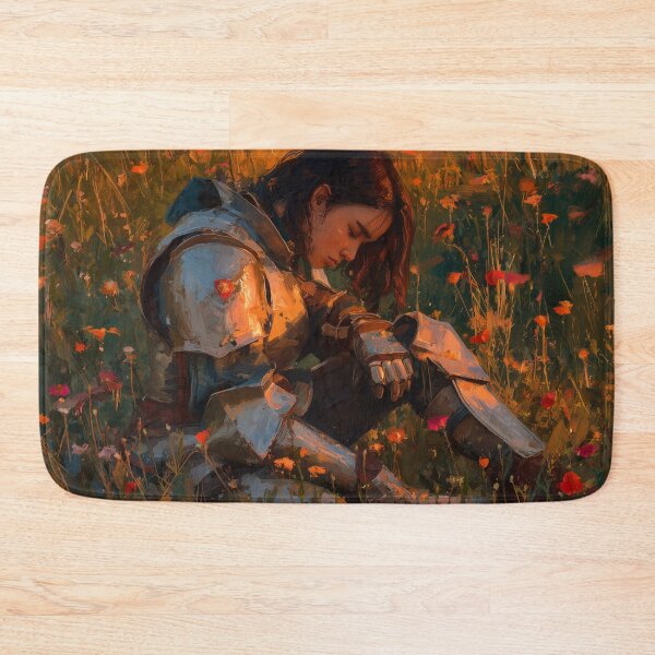 Item preview, Warrior Resting Among Flowers designed and sold by Rtymer.