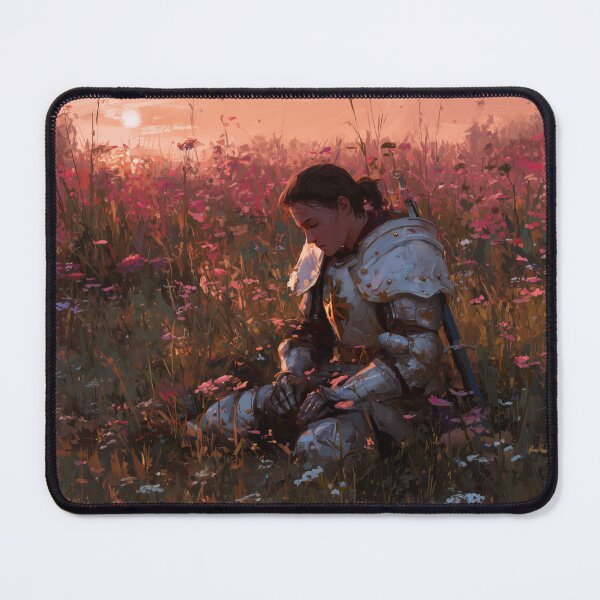 Item preview, Warrior Resting Among Flowers designed and sold by Rtymer.