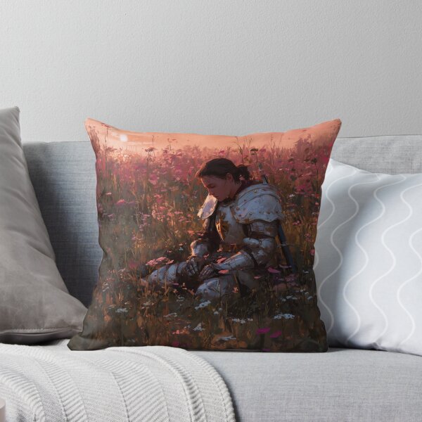 Item preview, Warrior Resting Among Flowers designed and sold by Rtymer.