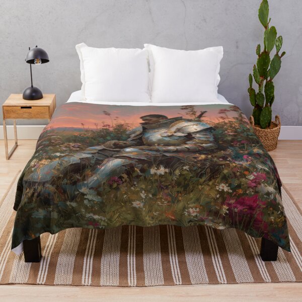 Item preview, Warrior Resting Among Flowers designed and sold by Rtymer.