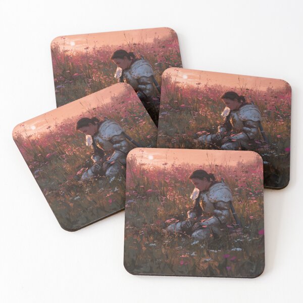 Item preview, Warrior Resting Among Flowers designed and sold by Rtymer.