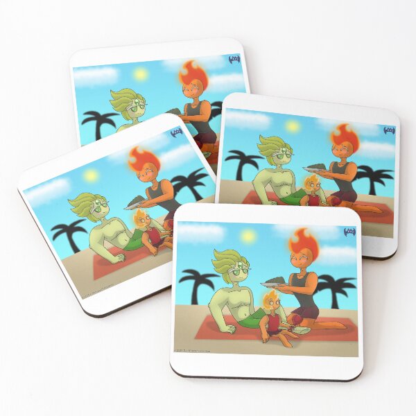 Item preview, FireWind Family Summertime (Cookie Run) designed and sold by DarkDragonDeception - Claudia.