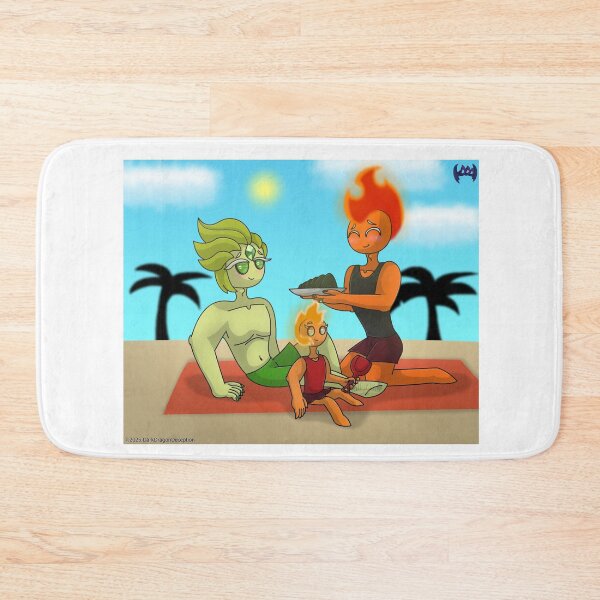 Item preview, FireWind Family Summertime (Cookie Run) designed and sold by DarkDragonDeception - Claudia.