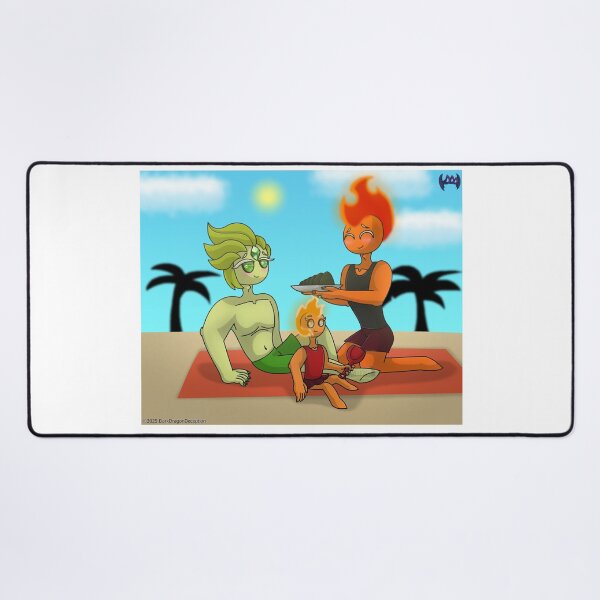 Item preview, FireWind Family Summertime (Cookie Run) designed and sold by DarkDragonDeception - Claudia.