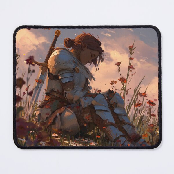 Item preview, Warrior Resting Among Flowers designed and sold by Rtymer.