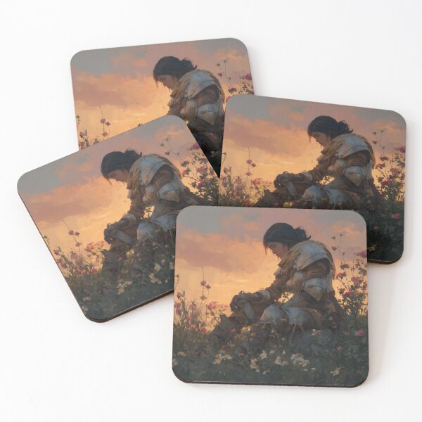 Item preview, Warrior Resting Among Flowers designed and sold by Rtymer.