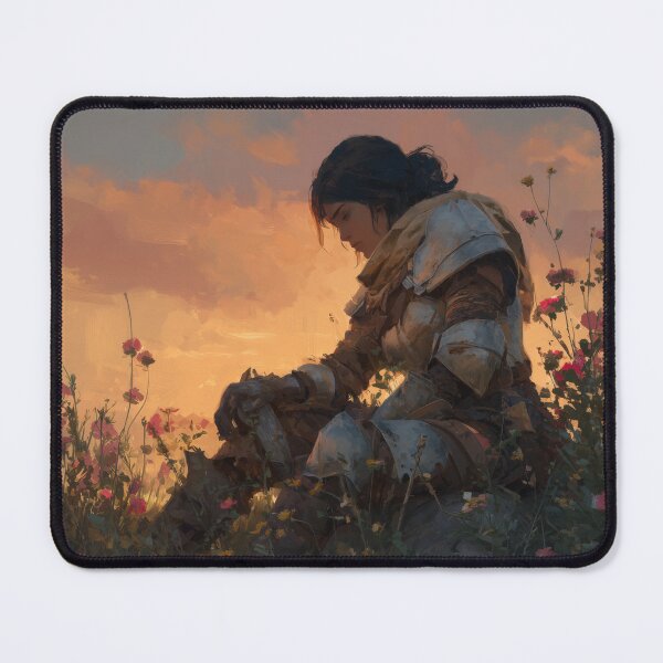 Item preview, Warrior Resting Among Flowers designed and sold by Rtymer.