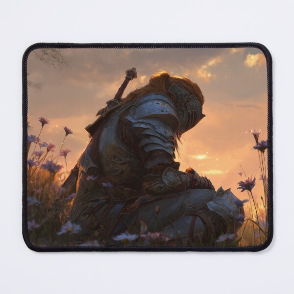 Item preview, Warrior Resting Among Flowers designed and sold by Rtymer.