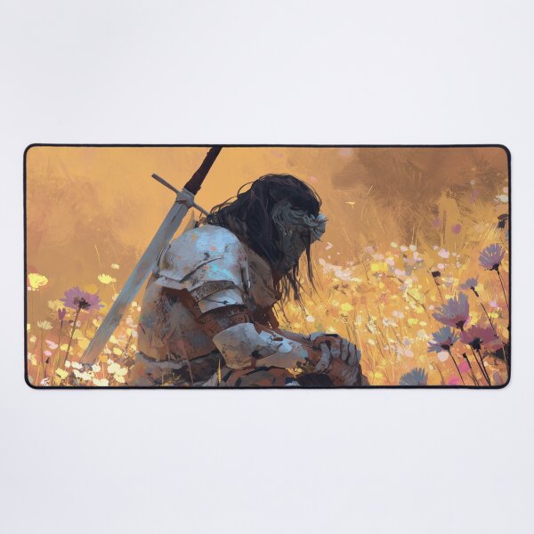 Item preview, Warrior Resting Among Flowers designed and sold by Rtymer.