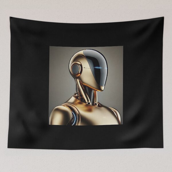 Item preview, Tesla bot designed and sold by TEEJAMBOREE.