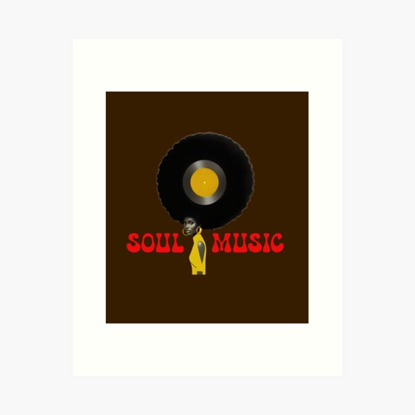 Item preview, SOUL MUSIC WOMAN designed and sold by VINYL SOUL.