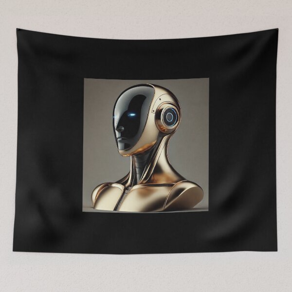 Item preview, Tesla bot designed and sold by TEEJAMBOREE.