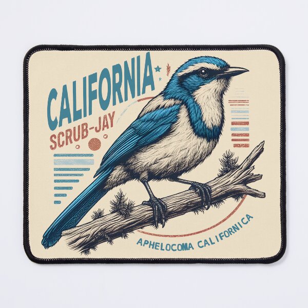 Item preview, California Scrub-Jay 7 designed and sold by theAVIARY7.