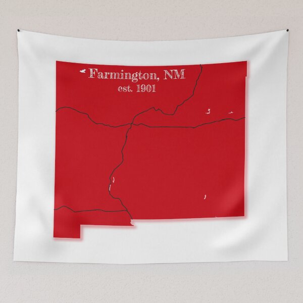 Item preview, Farmington, NM [Red] designed and sold by PhilbonianDezin.