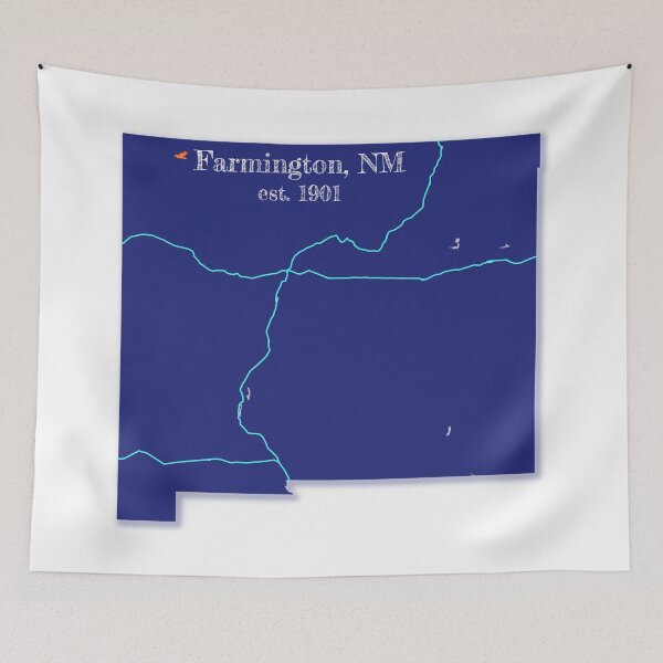 Item preview, Farmington, NM [Blue] designed and sold by PhilbonianDezin.