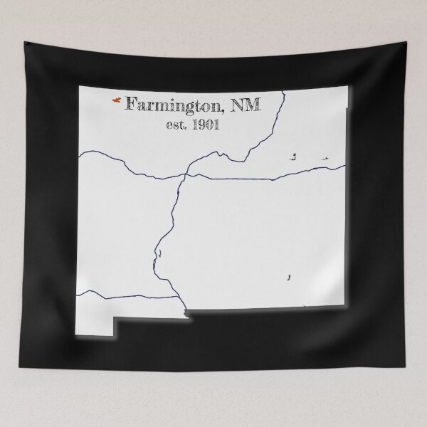 Artikelvorschau, Farmington, NM [Weiß] entworfen und verkauft von PhilbonianDezin.