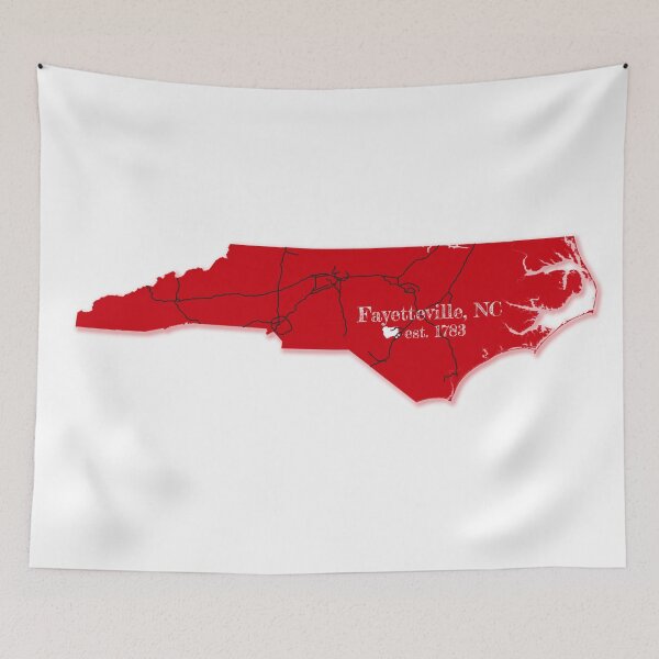 Item preview, Fayetteville, NC [Red] designed and sold by PhilbonianDezin.