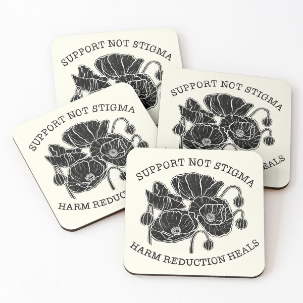 Item preview, Support Not Stigma - Harm Reduction Heals designed and sold by mish-makes.