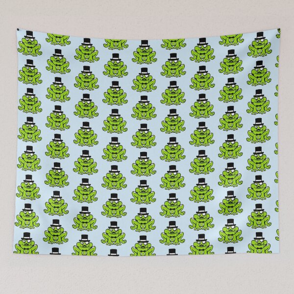 Item preview, Frog Sir Gentleman Mr. rich Monocle Glasses Top Hat designed and sold by shirt-o-mat.