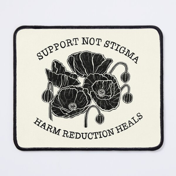 Item preview, Support Not Stigma - Harm Reduction Heals designed and sold by mish-makes.