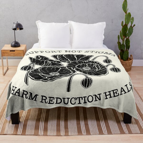 Item preview, Support Not Stigma - Harm Reduction Heals designed and sold by mish-makes.