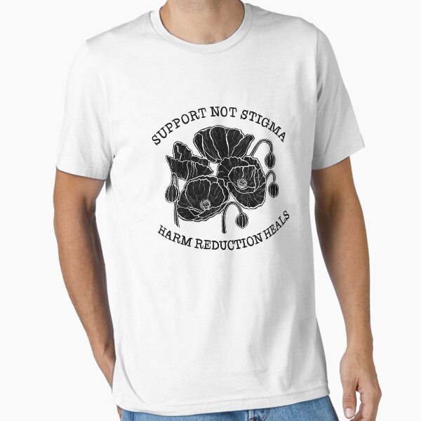 Item preview, Support Not Stigma - Harm Reduction Heals designed and sold by mish-makes.