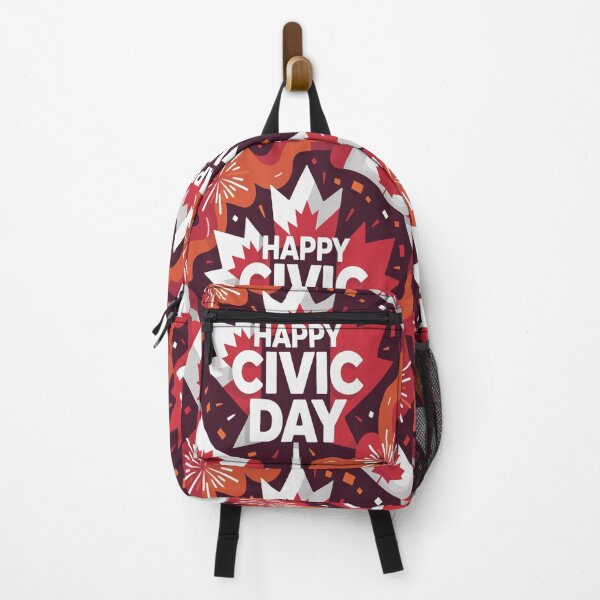 Item preview, Happy Civic Day Design - Canadian Celebration Art designed and sold by InspiredCreatives.