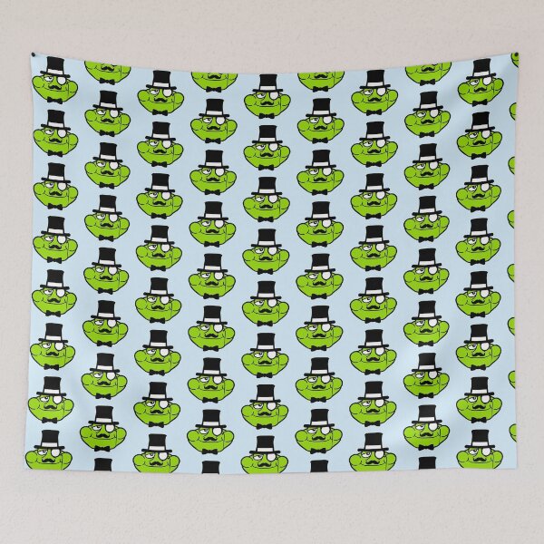 Item preview, Frog Sir Gentleman Mr. rich Monocle Glasses Top Hat designed and sold by shirt-o-mat.