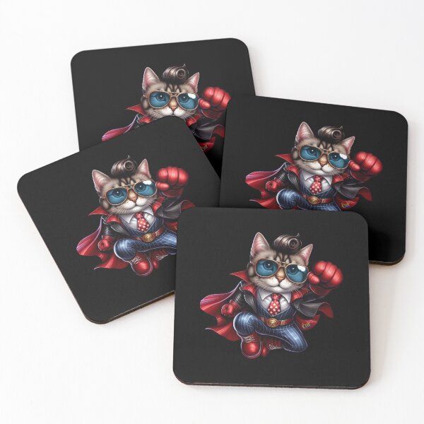 Item preview, Action Cat - Mighty Meow-man designed and sold by CAutumnTrapp.