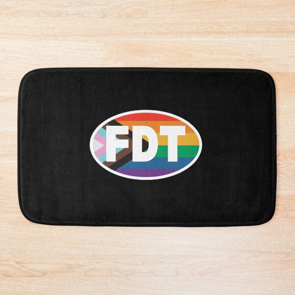 Aperçu de l'œuvre FDT (version Pride) créée et vendue par Keeping Art Heavenly.