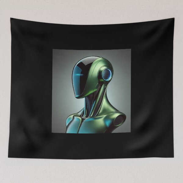 Item preview, Tesla bot designed and sold by TEEJAMBOREE.