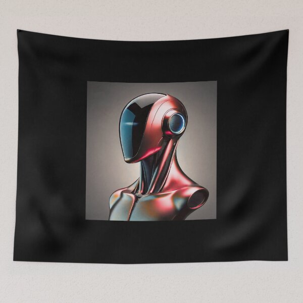 Item preview, Tesla bot designed and sold by TEEJAMBOREE.