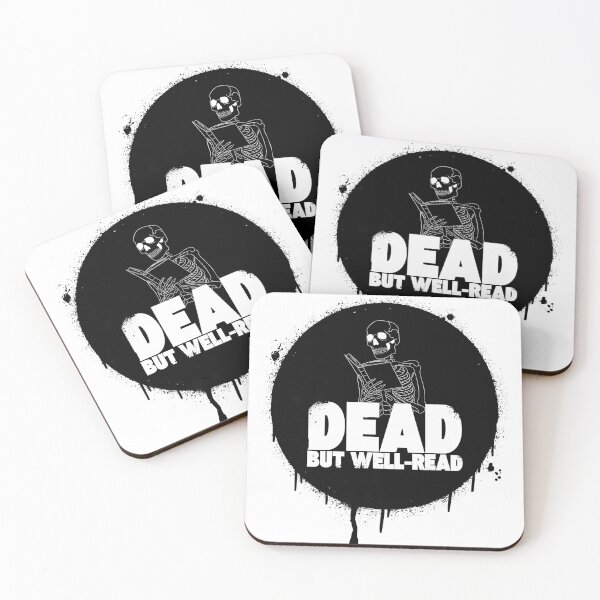 Item preview, Dead But Well-Read: Bookish Skeleton Design designed and sold by Obsessities.