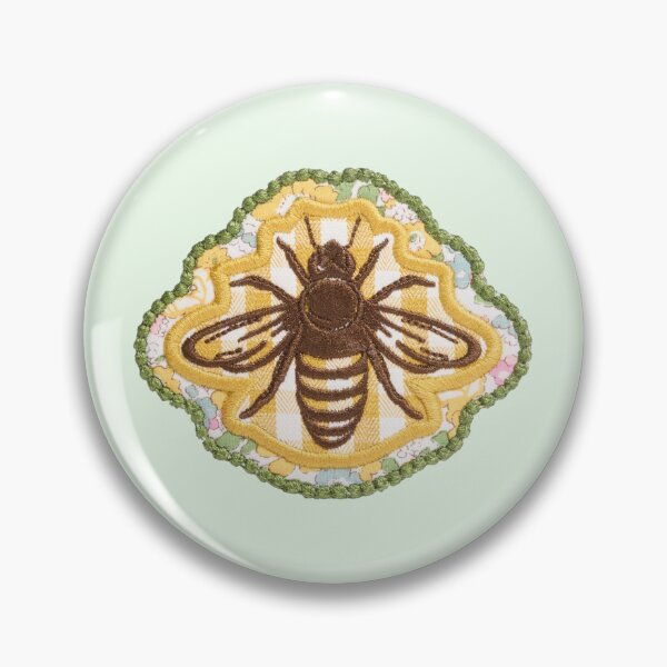 Item preview, Pastel Bee Patch  designed and sold by claireelysek.