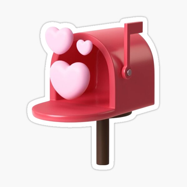 Item preview, Cute 3D Love Mailbox designed and sold by claireelysek.