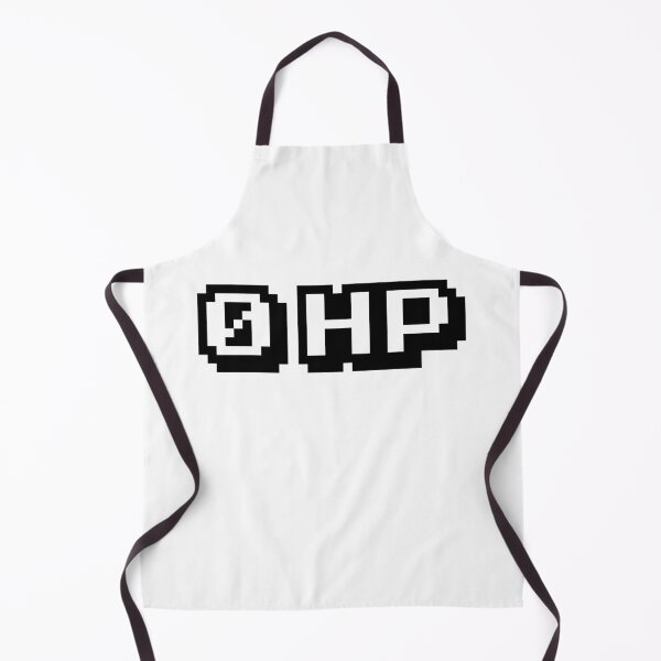 Item preview, 0 HP, Gaming Memes in Pixel Typography designed and sold by Memes N Lore .