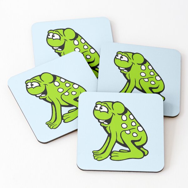 Item preview, Frog Cheeky Laughing Happy Smile Funny Comic designed and sold by shirt-o-mat.
