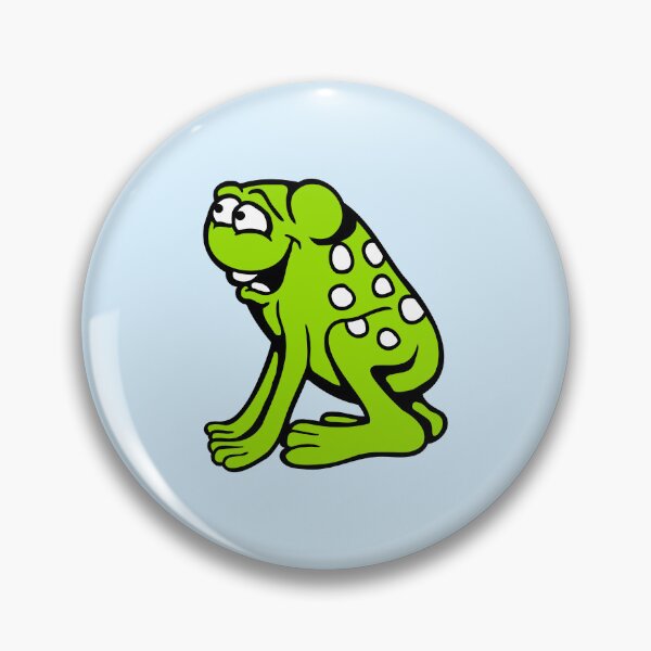 Item preview, Frog Cheeky Laughing Happy Smile Funny Comic designed and sold by shirt-o-mat.