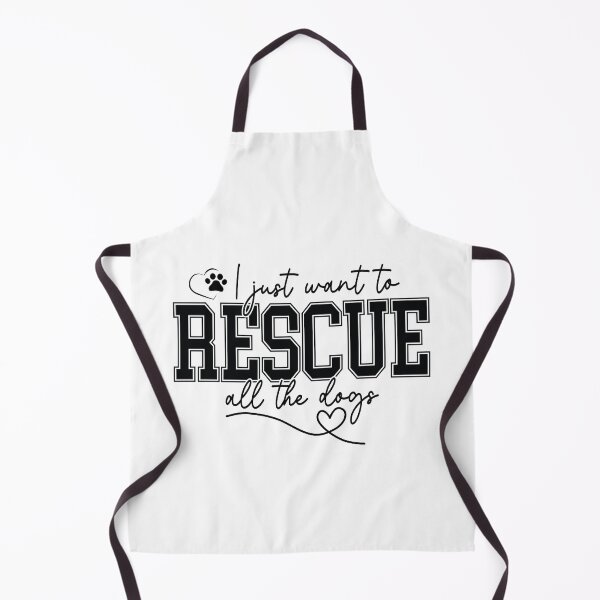 Item preview, I Just Want To Rescue All The Dogs | designed and sold by Lotta Luxxa Lifestyle.