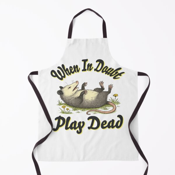 Item preview, When In Doubt, Play Dead designed and sold by daintyLLama.