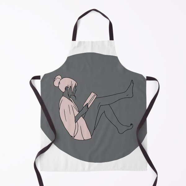 Item preview, Floating in Fiction: Minimalist Reading Girl designed and sold by Obsessities.