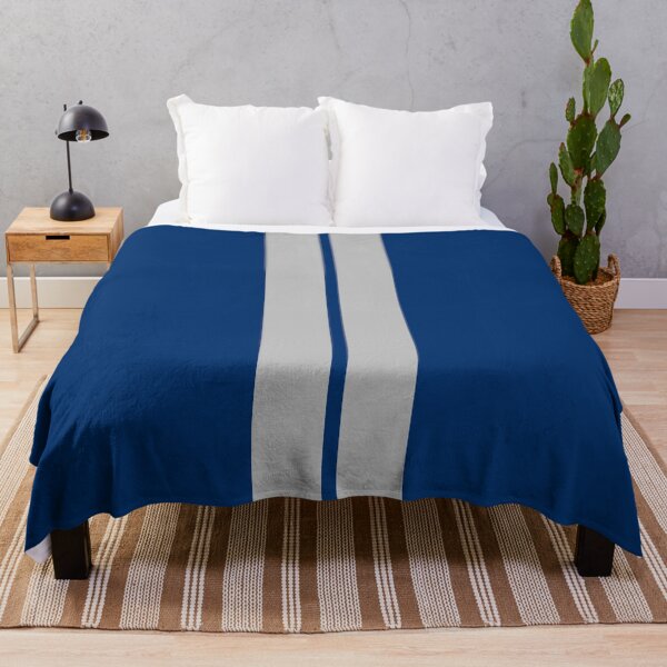 Item preview, Dual Racing Stripes - Small Gap (Gray/Silverish - Guardsmans Blue) designed and sold by Racing Stripes Only.