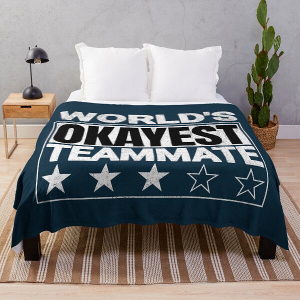 Item preview, World's Okayest Teammate Funny Saying designed and sold by NosandEdgy.