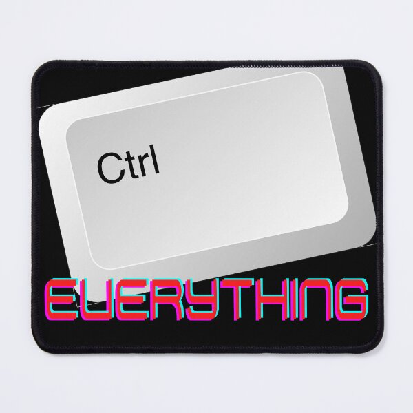 Item preview, “Control Everything/Everything Under Control” Glitch Style – Apparel & Decor designed and sold by SnarkSharks.